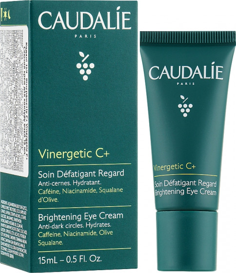 Caudalie Vinergetic C+ Brightening Eye Cream - Сяючий крем для контуру очей