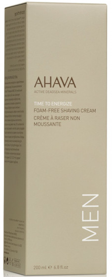 Ahava Foam-Free Shaving Cream - М'який крем для гоління без піни - 1