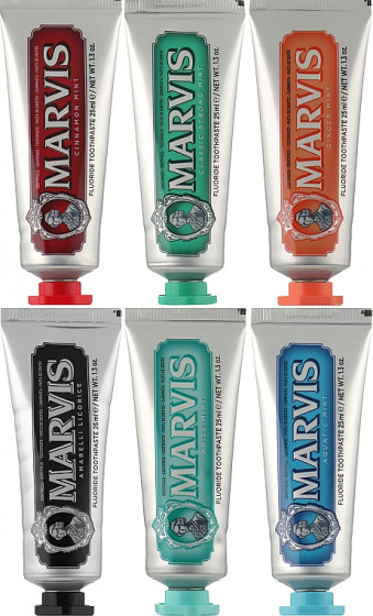 Marvis Toothpaste Flavor Collection Gift Set - Подарунковий набір зубних паст - 1