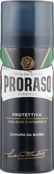 Proraso Blue Line Shaving Foam - Піна для гоління з алое та вітаміном Е