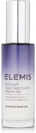 Elemis Peptide4 Night Recovery Cream-Oil - Нічний крем-сироватка