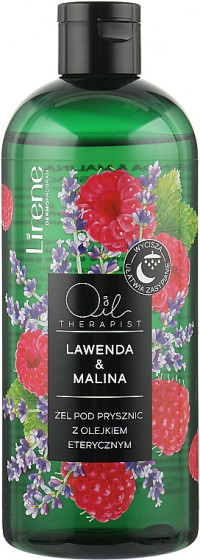 Lirene Shower Oil Lavender & Raspberry Shower Gel - Гель для душу з олією лаванди та малини