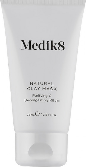 Medik8 Natural Clay Mask - Очищуюча детокс-маска для обличчя з глиною