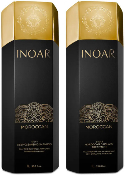 Inoar Moroccan hair keratin - Кератин для слов'янського волосся