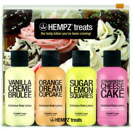 Hempz Treats Mini Bag - Набір міні-лосьйонів