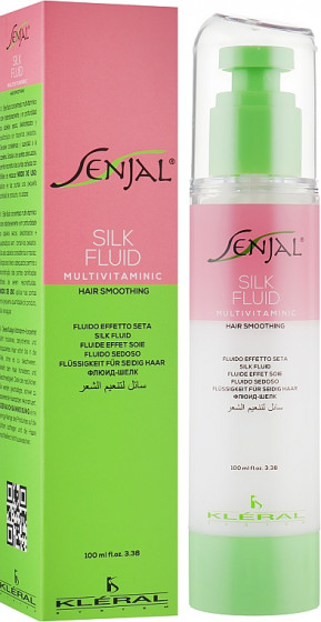 Kleral System Senjal Silk Fluid - Флюїд для пошкодженого та січеного волосся