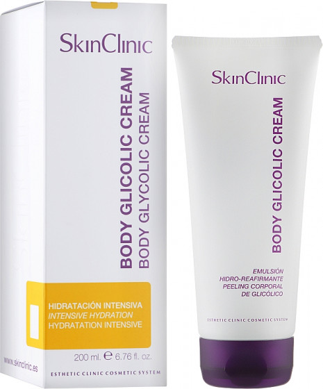 SkinClinic Body Glicolyc Cream - Гліколевий крем для тіла - 1