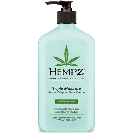 Hempz Triple Moisture Herbal Whipped Body Creme - Ніжний зволожуючий крем для тіла потрійної дії