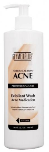 GlyMed Plus Serious Action Exfoliant Wash - Ексфоліант для вмивання з 2.5% перекисом бензоїлу