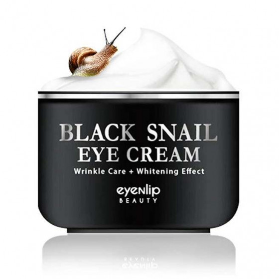 Eyenlip Black Snail Eye Cream - Крем для шкіри навколо очей з екстрактом чорного равлика - 1