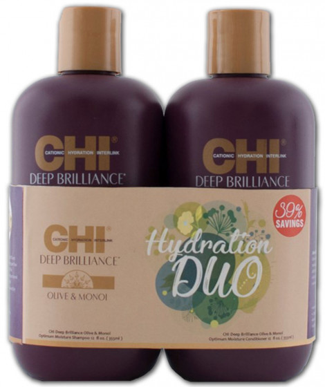 CHI Deep Brilliance Hydration Duo - Набір для волосся