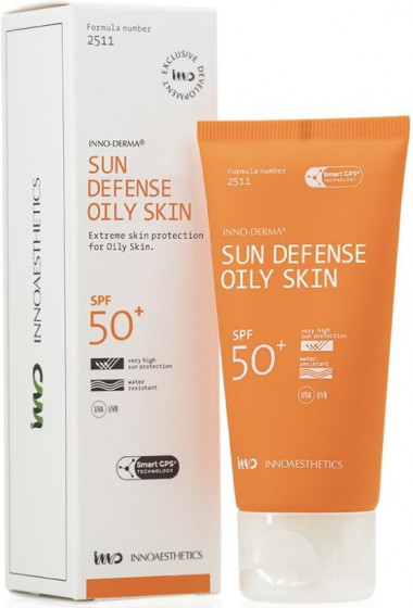 Innoaesthetics Sun Defense Oily Skin SPF 50+ - Сонцезахисний крем для жирної шкіри