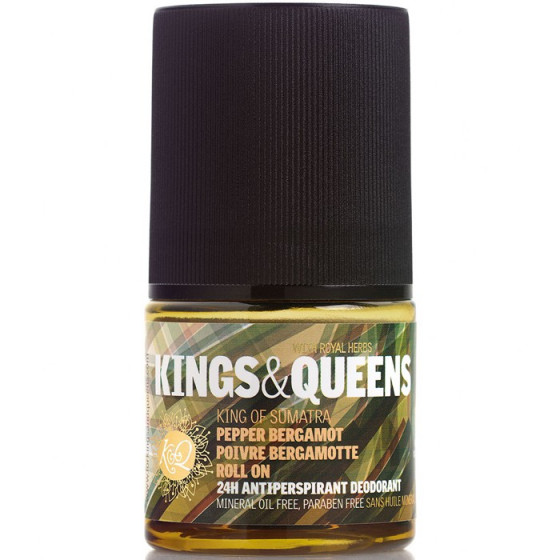 Kings & Queens King of Sumatra Pepper Bergamot Roll-on Deodorant - Дезодорант Король Суматри бергамот-перець