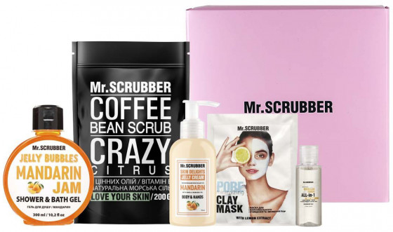 Mr.Scrubber "Crazy Citrus" Gift Set - Подарунковий набір