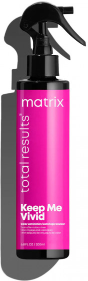 Matrix Total Results Keep Me Vivid Color Lamination Spray - Спрей-ламінатор для запечатування кольору яскравого фарбованого волосся - 3