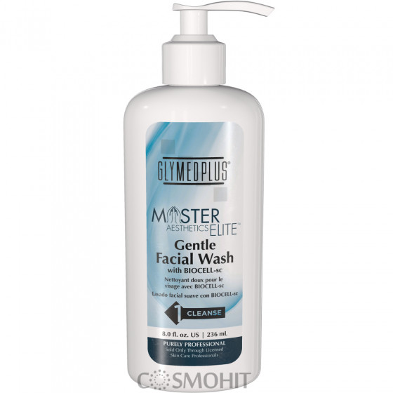 GlyMed Plus Master Aesthetics Elite Gentle Facial Wash With BIOCELL-sc - Ніжна емульсія для вмивання c BioCell-sc