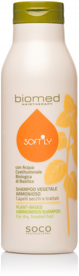 Biomed Softly Plant-Based Harmonious Shampoo - Зволожуючий шампунь для волосся