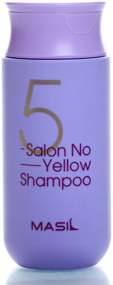 Masil 5 Salon No Yellow Shampoo - Тонуючий шампунь для освітленого волосся