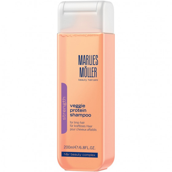 Marlies Moller Veggie Protein Shampoo - Шампунь для ослабленого волосся на основі рослинного протеїну