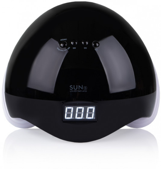 SUNUV LED+UV SUN5 48W Black - УФ-лампа для манікюру - 1