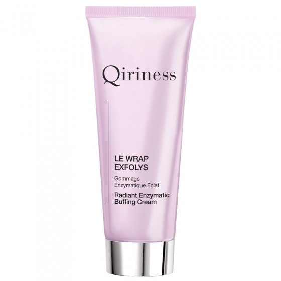 Qiriness Le Wrap Exfolys Radiant Enzymatic Buffing Cream - Маска-гоммаж очищуюча