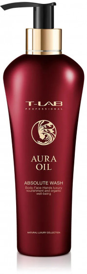 T-LAB Professional Aura Oil Absolute Wash - Шампунь-гель для волосся та тіла