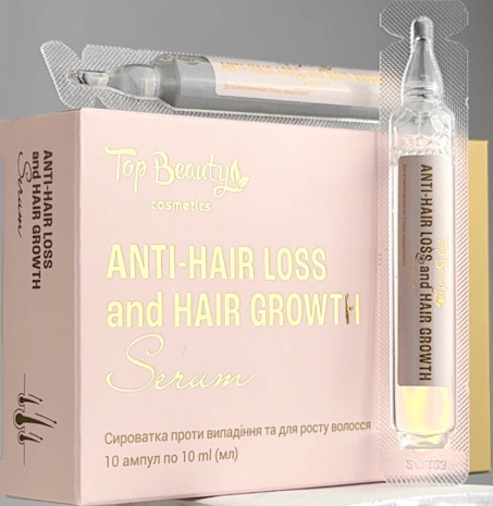 Top Beauty Anti-Hair Loss and Hair Growth - Сироватка проти випадіння та для зростання волосся