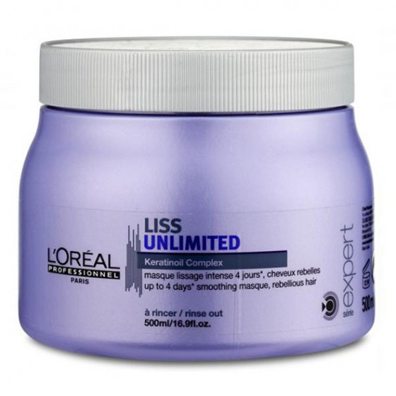 L’Oreal Professionnel Liss Unlimited Masque - Розгладжуюча маска для сухого і неслухняного волосся