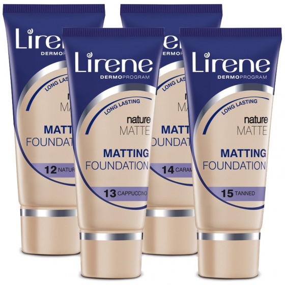 Lirene Nature Matte Matting Foundation - Матуючий тональний крем - 1