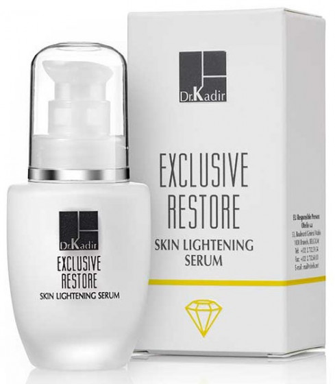 Dr. Kadir Exclusive Restore Skin-Lightening Serum - Освітлююча сироватка для обличчя