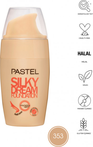Pastel Silky Dream Foundation - Тональна основа "Шовковиста мрія" - 1