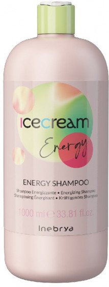 Inebrya Ice Cream Energy Shampoo - Тонізуючий шампунь проти випадіння волосся