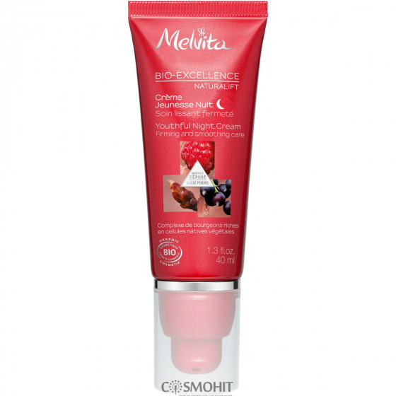 Melvita Bio-Excellence Naturalift Youthful Night Cream - Нічний крем-ліфтинг для обличчя