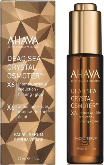 Ahava Dead Sea Crystal Osmoter™ x6 Facial Serum - Сироватка для обличчя "Супер-сяйво" з кристалами Мертвого моря