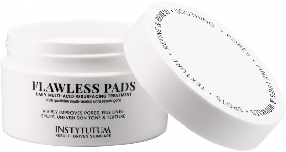 Instytutum Flawless Pads - Зволожуючі подушечки з кислотами для глибокого оновлення шкіри - 2