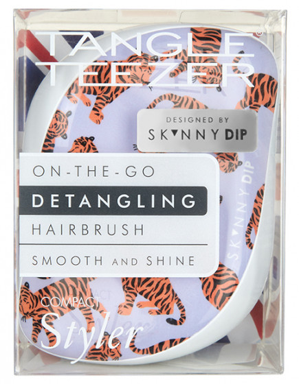 Tangle Teezer Compact Styler Skinny Dip Trendy Tiger - Гребінець для волосся - 8