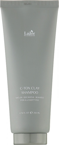 La'dor C-Tox Clay Shampoo - Шампунь для волосся з глиною та морськими мінералами