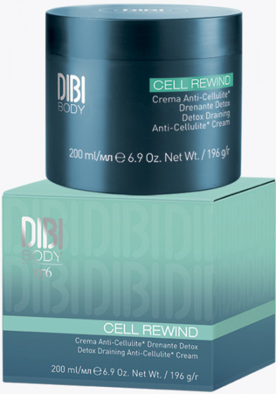 DIBI Detox Draining Anti-Cellulite Cream - Антицелюлітний детокс дренажний крем - 2