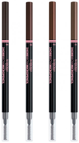 Deborah Mikropensil Eyebrow Pencil - Стійкий косметичний олівець для брів - 3