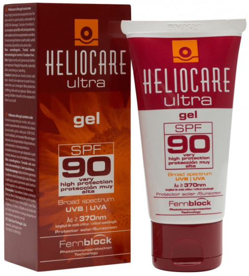 Cantabria Heliocare Ultra Gel SPF90+ - Сонцезахисний гель для комбінованої та жирної шкіри - 1