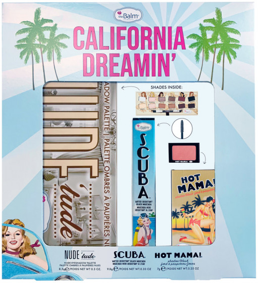 TheBalm California Dreamin’ Box Set - Набір для макіяжу