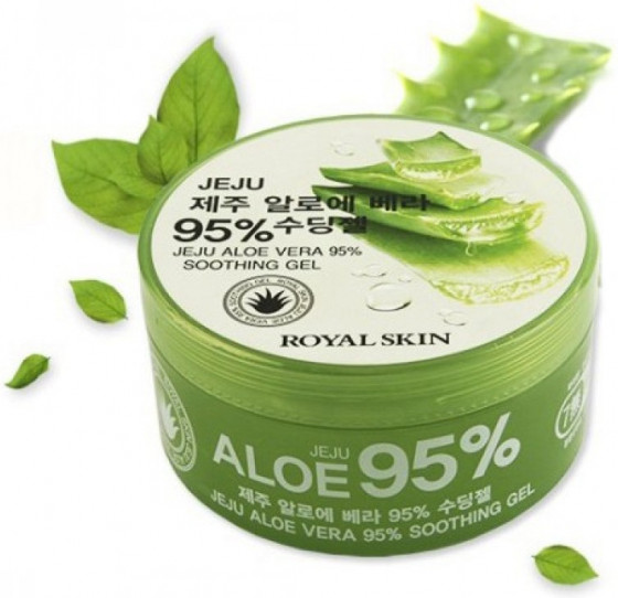 Royal Skin Jeju Aloe Vera 95% Soothing Gel - Гель з алое вера - 3