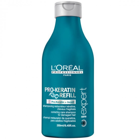 L’Oreal Professionnel Serie Expert Pro-Keratin Refill Shampoo - Шампунь для пошкодженого і ламкого волосся