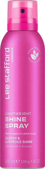 Lee Stafford Lightweight Shine Spray - Спрей для сяйва волосся