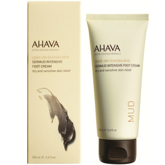 Ahava Deadsea Mud Dermud Intensive Foot Cream - Крем для ніг насичений - 1