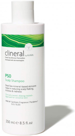 Ahava Clineral Pso Scalp Shampoo - Шампунь для чутливої ​​шкіри голови - 3