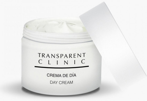 Transparent Clinic Protective Day Cream - Захисний денний крем для обличчя з екстрактом кактусу та АНА-кислотами