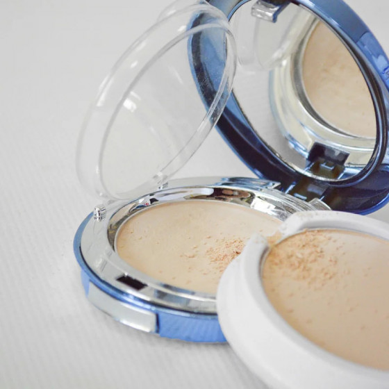 Enough Collagen Hydro Moisture Two Way Cake SPF25 PA++ - Зволожуюча колагенова пудра для обличчя зі змінним блоком - 1