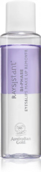 Australian Gold Bi-Phase Eyes&Lips MakeUp Remover - Двофазна міцелярна рідина для зняття макіяжу зі шкіри навколо очей та губ