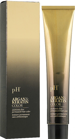 pH Laboratories Argan&Keratin Color Cream - Фарба для волосся з арганом та кератином